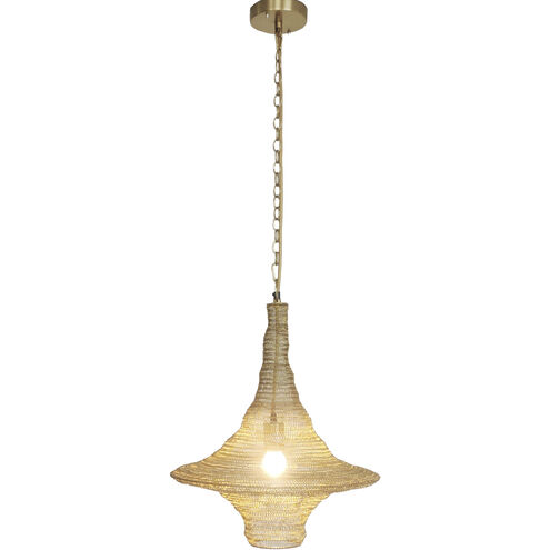 Canada 1 Light 16 inch Gold Pendant Ceiling Light